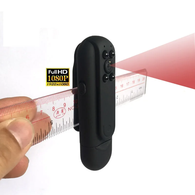 Мини камера ночного видения Цифровая HD 1080P видеокамера DVR с поддержкой слота для