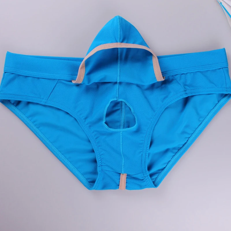 Мужское нижнее белье сексуальные трусы с низкой посадкой U-образной выпуклой