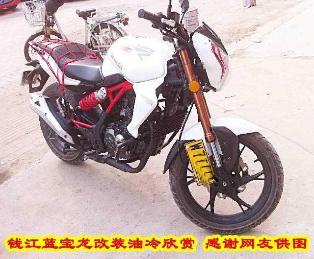Мотоциклетный масляный радиатор двигателя системы Для GN125 EN125 EN150 GZ125 GZ150 DR200 QM200 GN/GS/GSX/EN/TU/DR 125 150 200cc