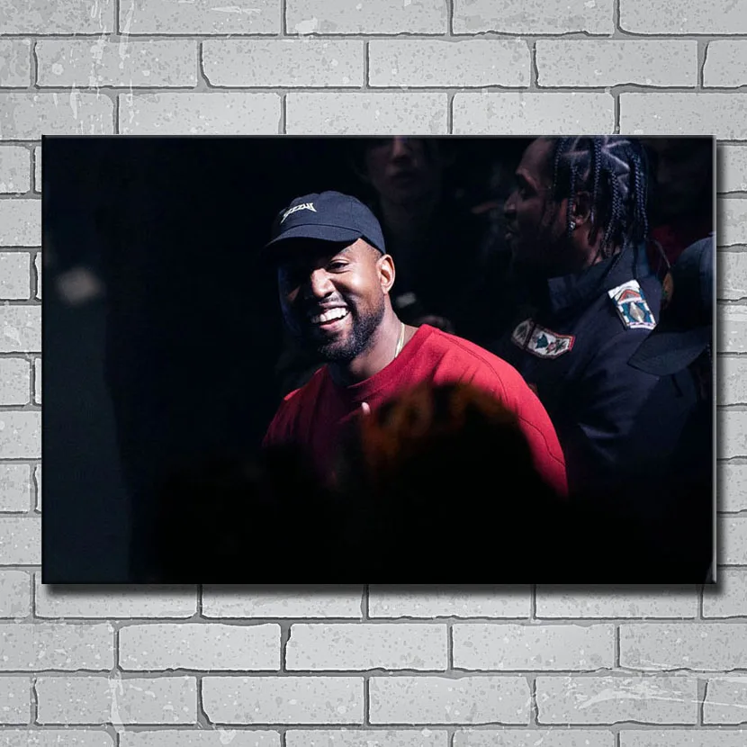 Y010 Kanye West USA Super Rap Singer Music Star 14x21 24x36 27x40 дюймов художественный шелковый холст с