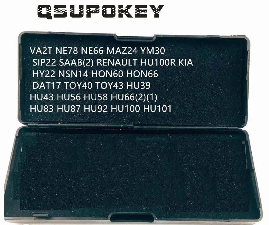 QSUPOKEY подлинный LiShi инструментов для ремонта слесарный инструмент HU39 HU43 HU56 HU58 HU66