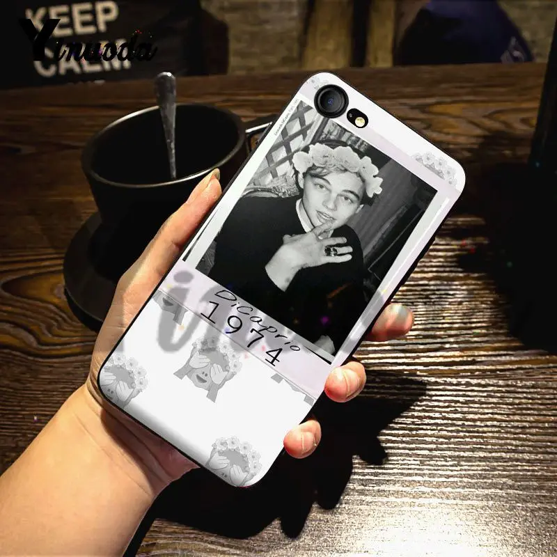 Yinuoda для iphone 7, 6 X, чехол, крутой, Leonardo Dicaprio Young, красивый чехол для телефона, для iphone 7, X, 6, 6 S, 8 Plus, 5, 5S, XS, XR, чехол