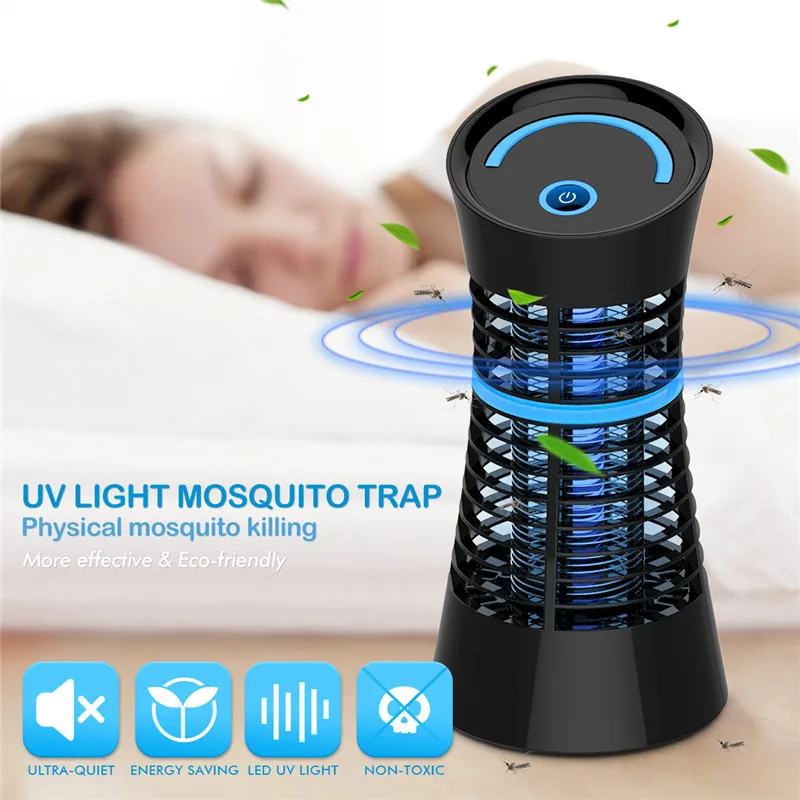 Отвратитель вредителей UV светильник электрическая ловушка для комаров лампа