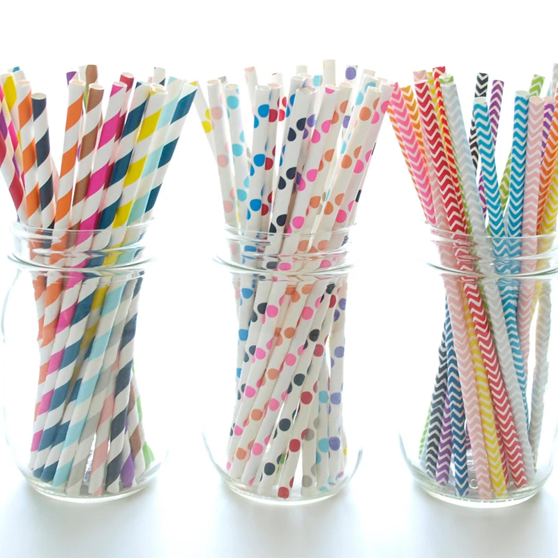 25 шт Питьевая бумага цветные соломинки для мальчиков и девочек украшение душа