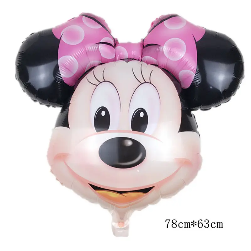Figure balloon TSZWJ новые большие серии Микки алюминиевые воздушные шары для праздников и вечеринок украшения декоративные шары оптом - Цвет: Figure balloon