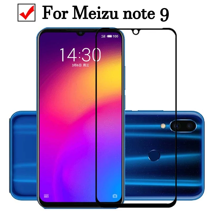 Протектор экрана для meizu note 9 закаленное стекло mei zu note9 защитное 9|Защитные стёкла