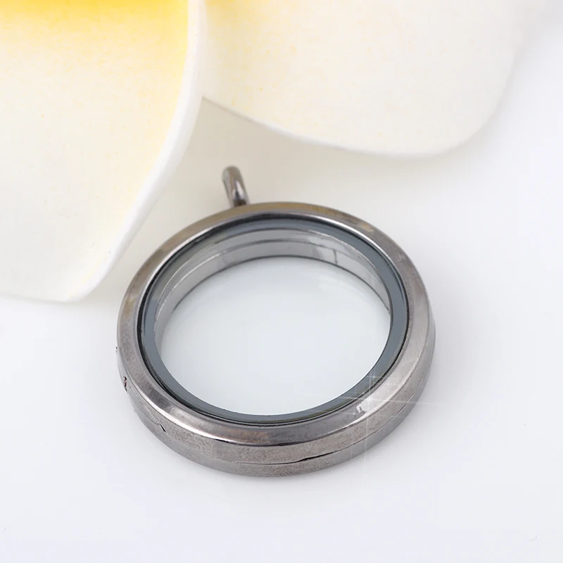 5 шт./лот 30 мм круглые медальоны с памятью магнит из металлического сплава и