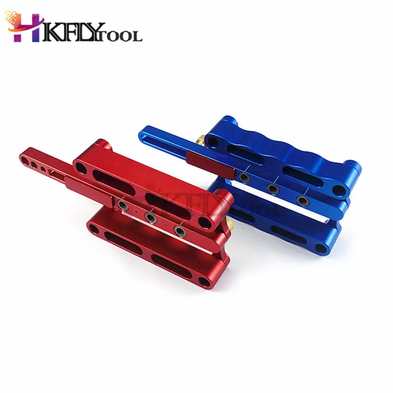 

Self Centering Dowelling Jig Metric Dowel 6/8/10mm Drilling Tools for Wood Working Woodworking Joinery Punch Locator Durable