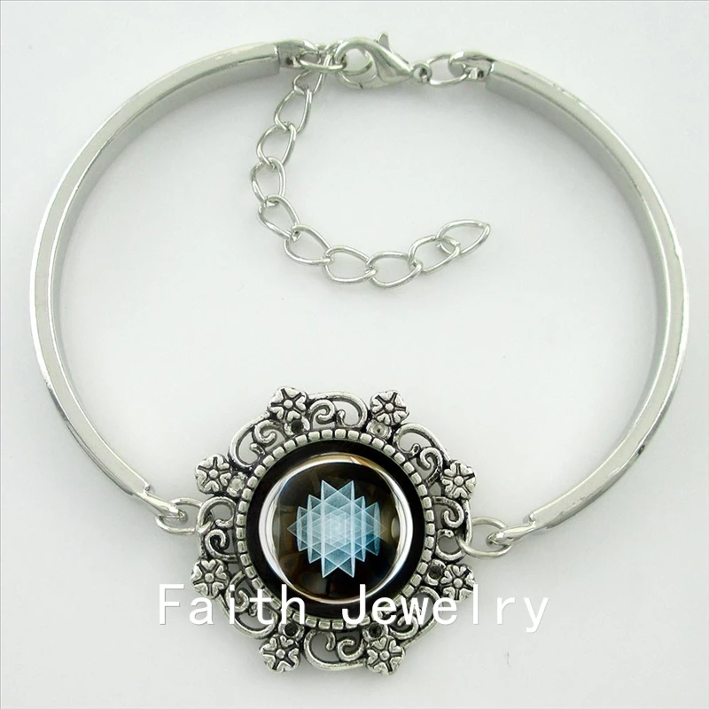 Драгоценности для буддистских украшений с изображением священной геометрии шри