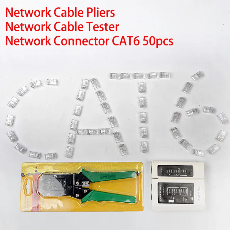 Клещи для сетевого кабеля RJ45 RJ11 модульные плоскогубцы Ethernet CAT5 6|Сетевые