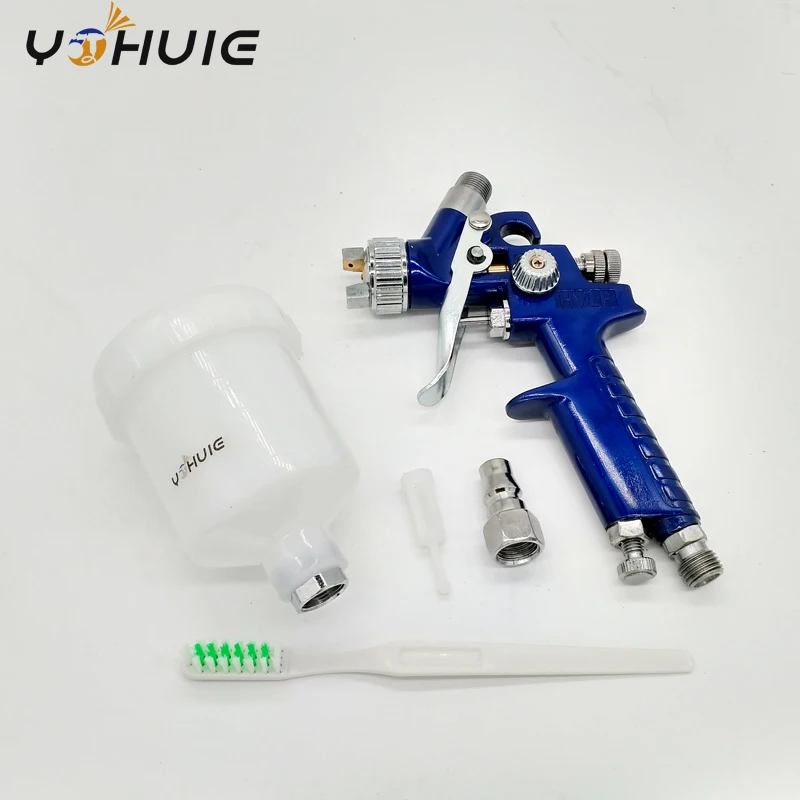 YOHUIE HVLP пистолет распылитель 0 8 мм/1 мм Насадка H 2000 мини пневматические