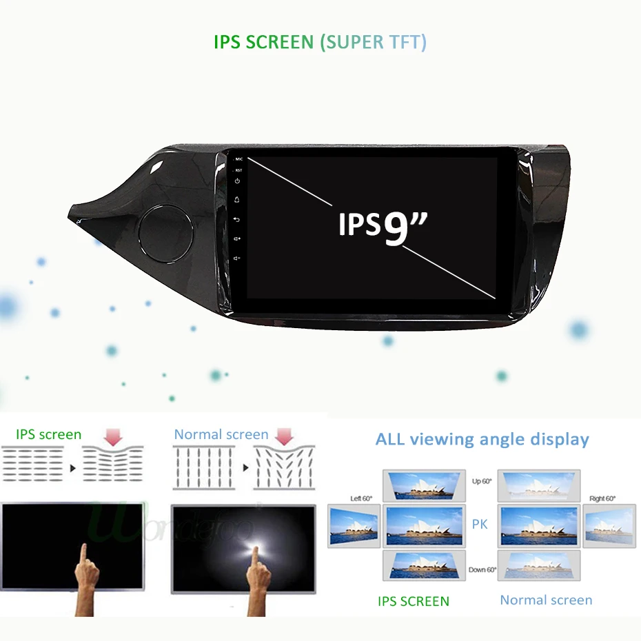 DSP Android 9,0 ips 2.5D экран 4G ram 64G rom gps радио для KIA Ceed 2013 Навигация стерео аудио головное устройство без DVD