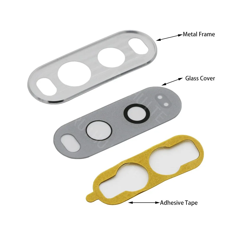 Стеклянная крышка объектива задней камеры RUIHUITE + рамка для LG V20 | Мобильные