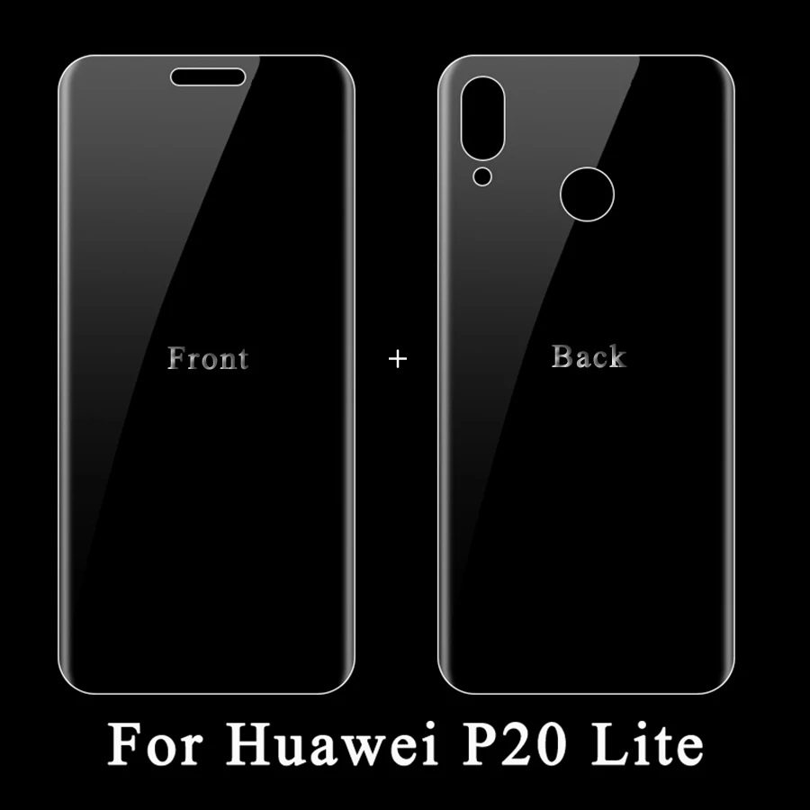Передняя Задняя мягкая защитная пленка из ТПУ для huawei Nova 3 3i P20 Pro mate 20 10 Lite Honor 10 8X Play P Smart Plus View 20