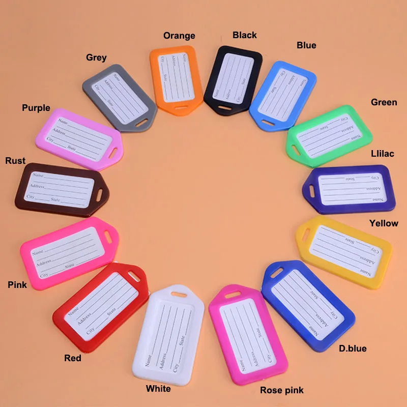 Персонализированные ярлыки для багажа посадки бирка на заказ путешествий