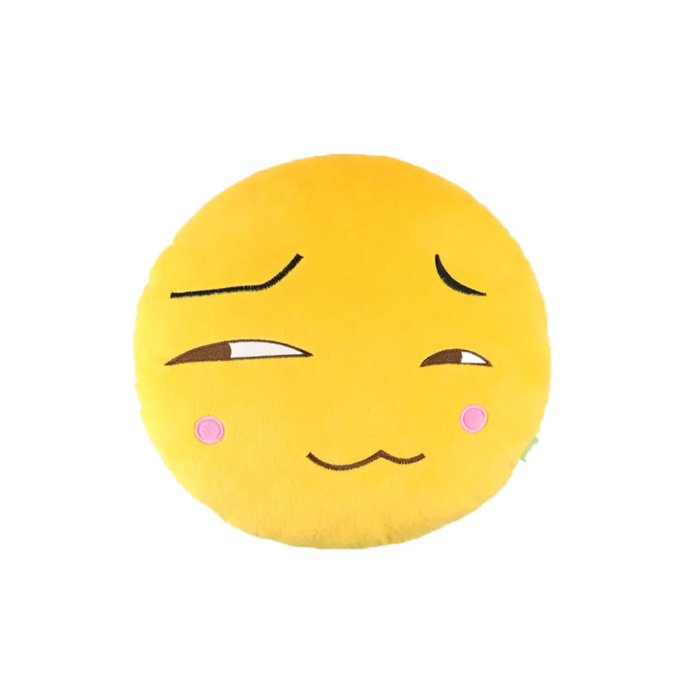 ФЭСТ отправки мультфильм милый автомобиль Веселые озорные Emoji Подушка