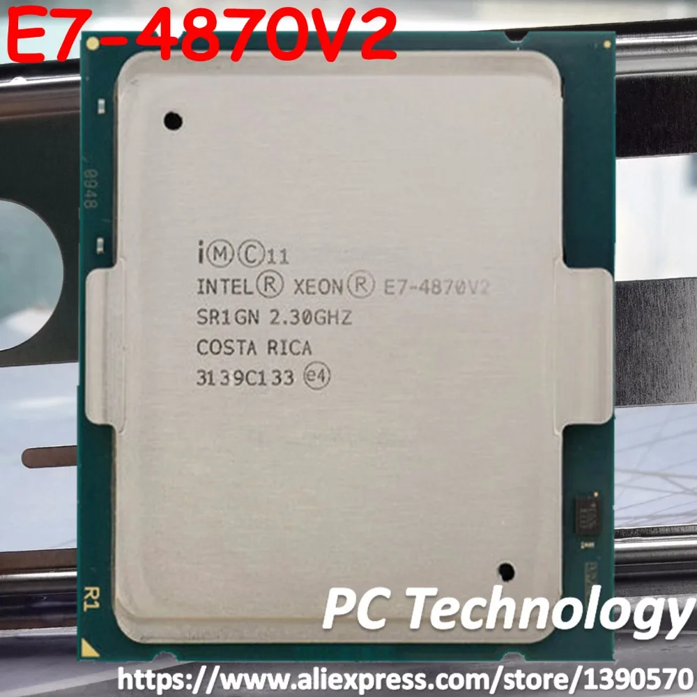 Оригинальный процессор Intel Xeon V2 2 30 ГГц Мб 15 ядер 22 нм LGA2011 130 Вт 1 год гарантии