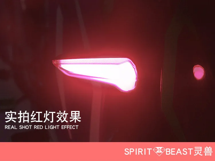 1 пара Spirit beast направленная для moto rcycle Поворотная сигнальная лампа мигающая moto led 12 В водонепроницаемая