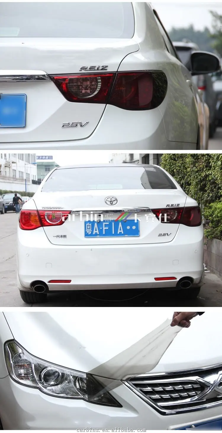 Один рулон 0 3*10 м дымовая Тонировочная пленка для автомобильных фар защита