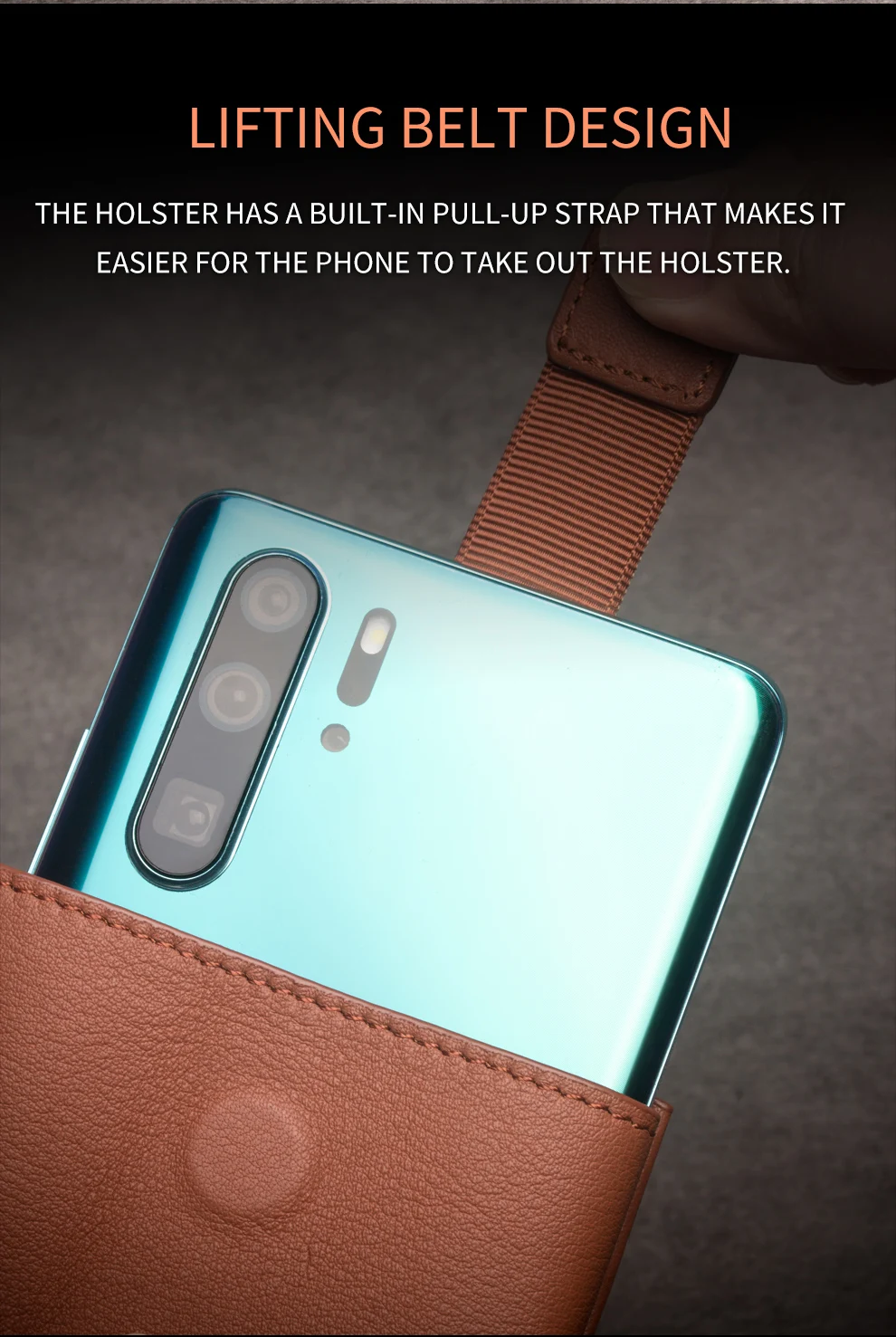 QIALINO, Роскошный кошелек из натуральной кожи для huawei P30 Pro, 6,47 дюймов, ручная работа, чехол для телефона, Сумка с отделениями для карт, для huawei P30