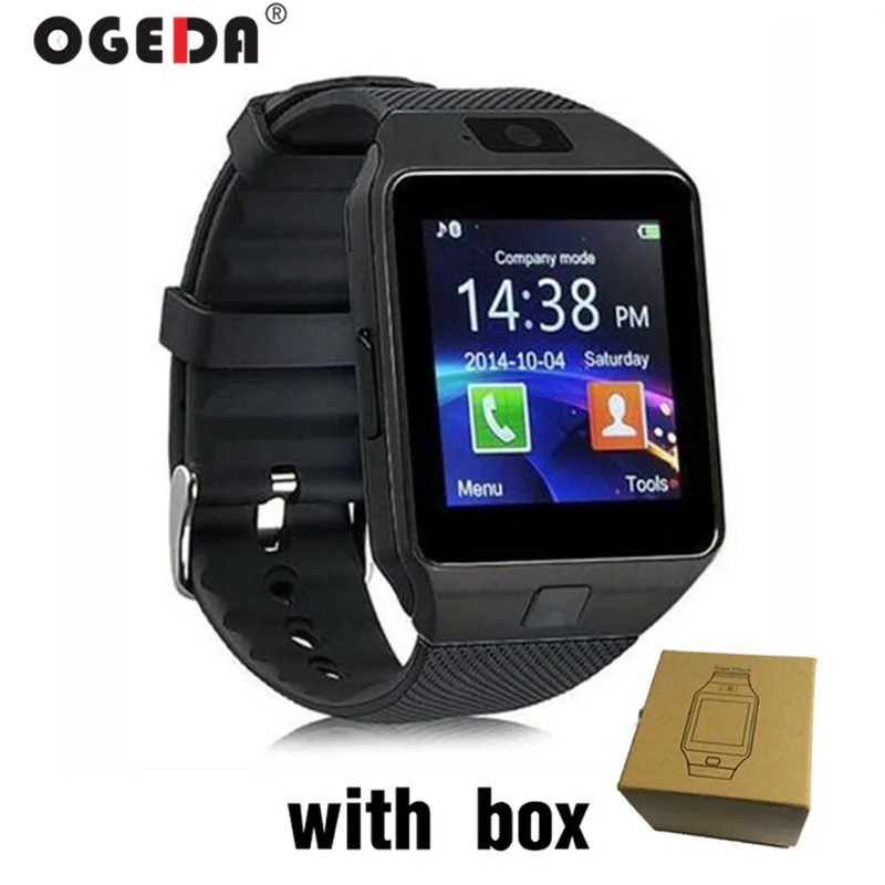 Мужские и женские Смарт часы OGEDA спортивные наручные с поддержкой TF SIM фитнес