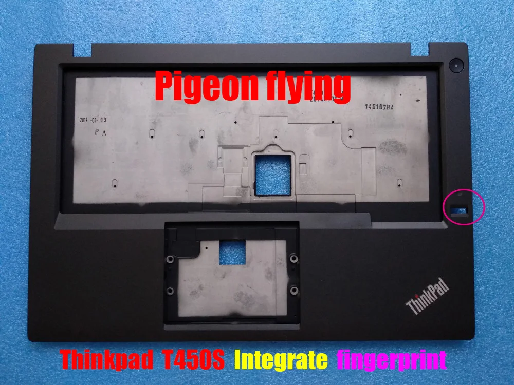 

100%Original Superior quality Thinkpad T450S Keyboard border/ Keyboard Bezel FRU 00HN691 Integrate fingerprint