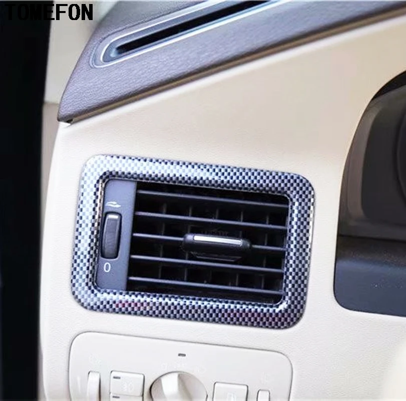 TOMEFON для Volvo S80 2009 до 2011 ABS специальная краска из углеродного волокна внутренняя