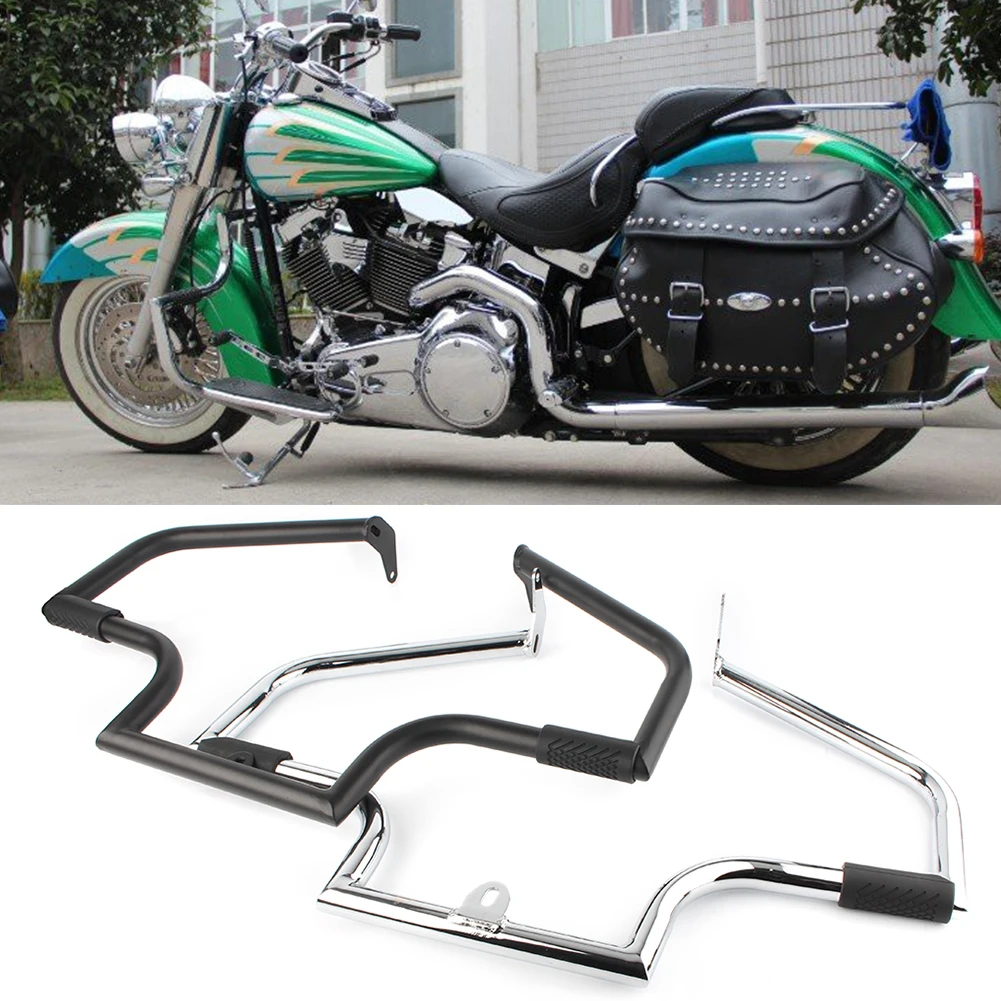 Защита двигателя мотоцикла для 2000- Harley Davidson FLSTC Softail Heritage Классические модели и т. Д