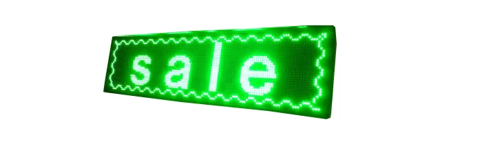 P10 Green Color LED Modules 320*160mm Outdoor Advertising Display Screen High Quality Waterproof Sign | Электронные компоненты