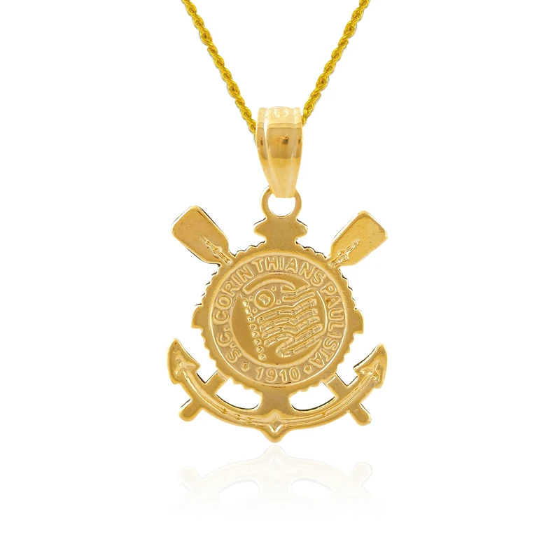 Пираты Карибского моря якорь кулон Цепочки и ожерелья Для мужчин Jewelry Мода золото