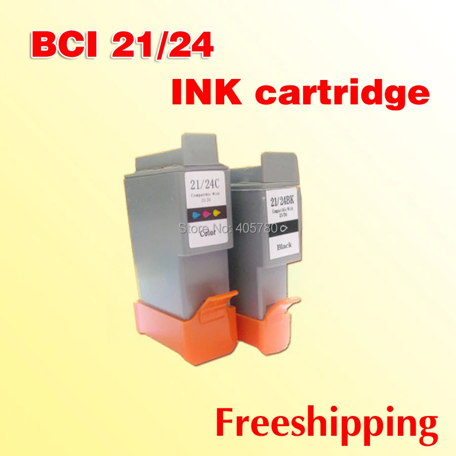 2x BCI 21 24 чернильный картридж совместимый с CANON i250 i255 i320 i350 i355 IP1000|cartridge parts|cartridge