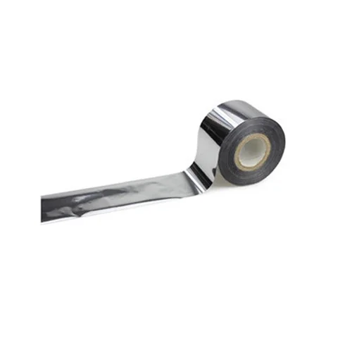 Silver 1 рулон, 4 см х 120 м, горячая Распродажа, золотистая, серебристая модная Фольга для ногтей, переводные наклейки для ногтей, наклейки для ногтей, инструменты для украшения ногтей - Цвет: Silver