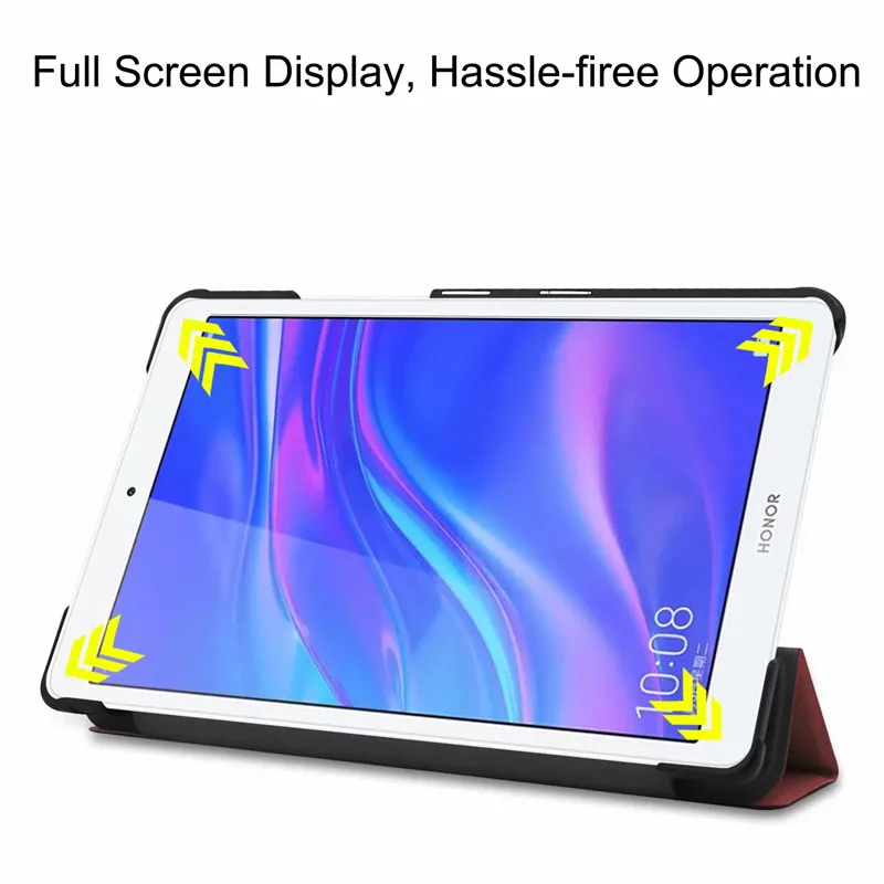 Ультратонкий Магнитный чехол для Huawei MediaPad M5 Lite 8 2019 дюймов защитный подставка