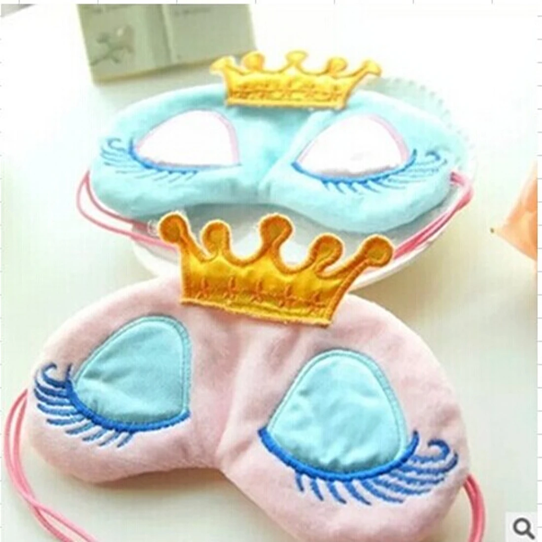 Принцесса Корона фантазия глаза спящий путешествия рукав повязки для Yeax | Дом и