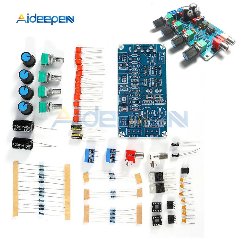 NE5532 HIFI усилитель фильтр предусилителя доска DIY наборы AC двойной 15 в 3P терминал аудио выход плата управления готовой продукции