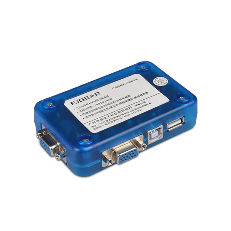 2 Порты USB KVM автоматический переключатель два в одном из Vga горячих клавиш хосты