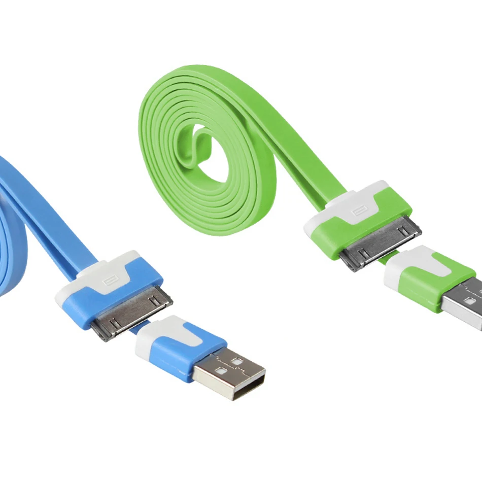 USB кабель быстрой зарядки для iPhone 4 S 4S 3g iPad 1 2 3 iPod Nano itouch 30 Pin оригинальный зарядное
