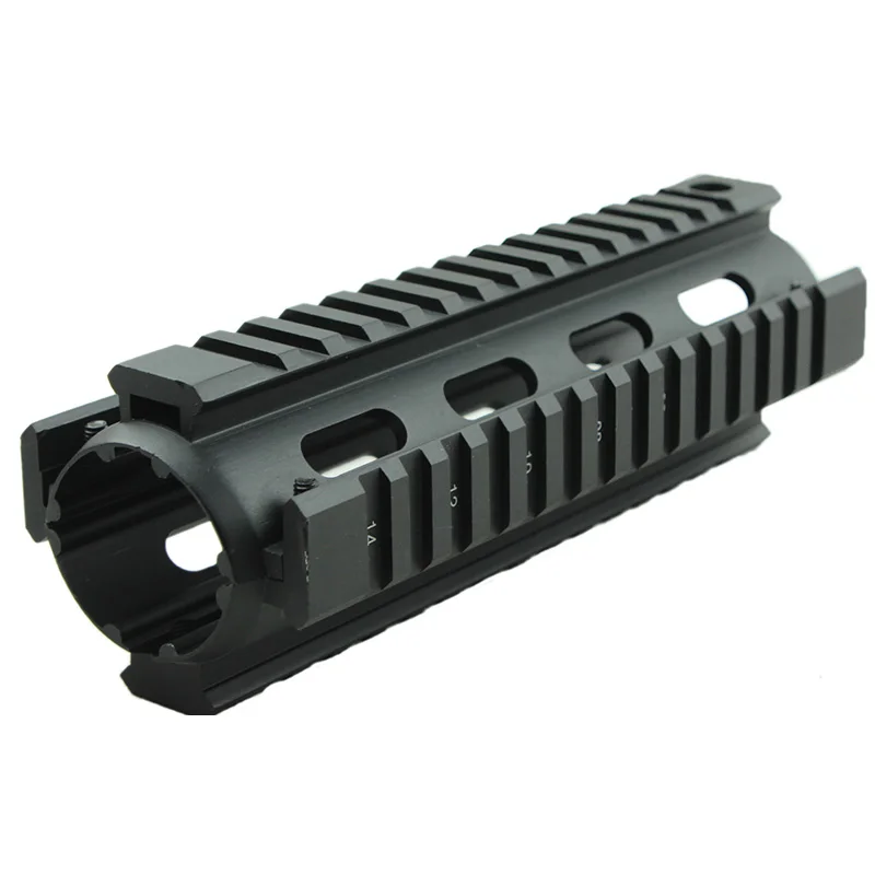 Funpowrland черный цвет генерализм рис Handguard 6 7 &quotQuad Rail System|rail|rail linkrail din |