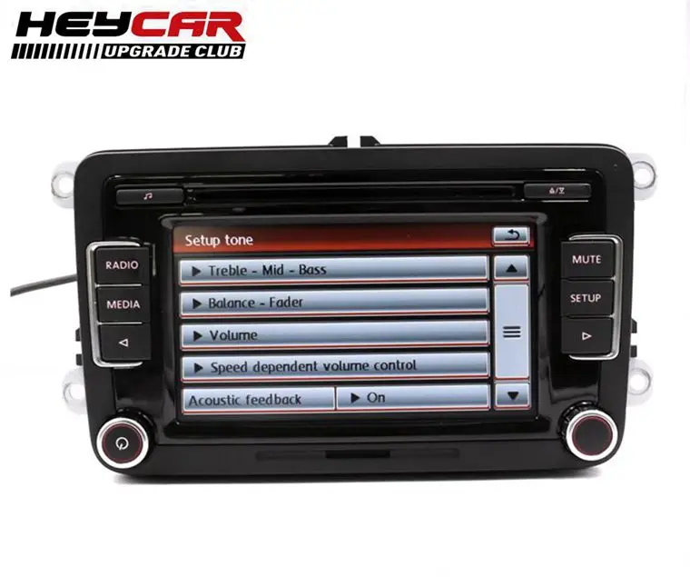 Оригинальное автомобильное радио RCD510 CD USB AUX RVC камера заднего вида для Golf 5 6 MK5 MK6 Jetta CC Tiguan Passat с кодом