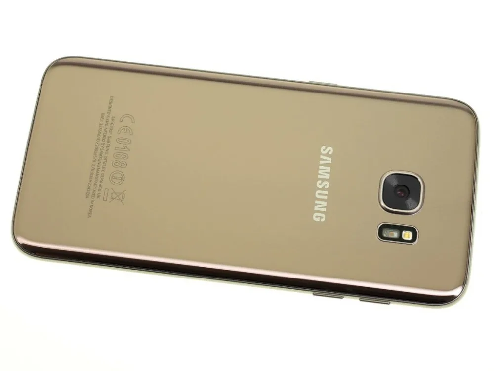 Разблокированный samsung Galaxy S7 edge G935F/G935V 4 Гб ОЗУ 32 Гб ПЗУ четырехъядерный 5,5 дюймов wifi gps 12MP 4G LTE мобильный телефон