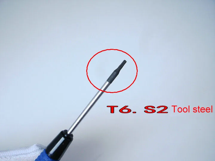 Отвертка T6 Torx S2 инструментальная сталь японский бренд RHINO магнитные прецизионные