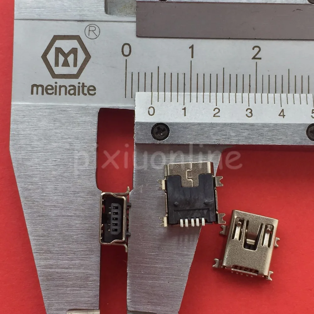 Мини USB 5pin гнездовой разъем G34Y 10 шт. 4 фута для зарядки хвоста мобильный телефон