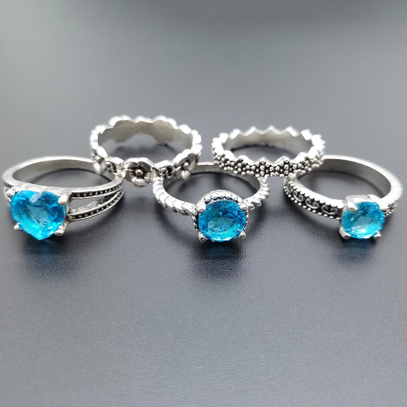 5 шт./компл. для женщин девушек цепочка на счастье очаровательный в богемном стиле