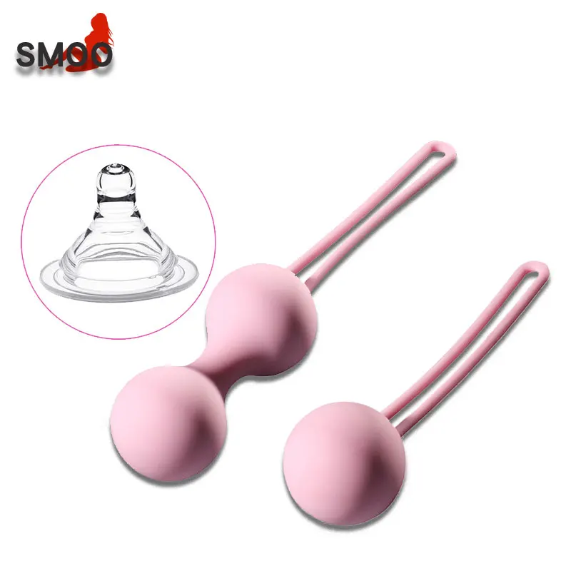 Секс игрушки для взрослых Smoo силиконовые вагинальные шарики Geisha Balls устройство
