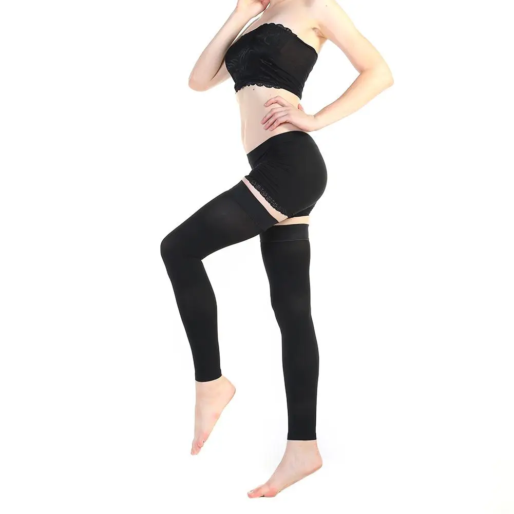 1 Pair Medical Varicose Veins Pressure Stockings 23-32mmhg High Above Knee Compression L XL XXLSize | Спорт и развлечения