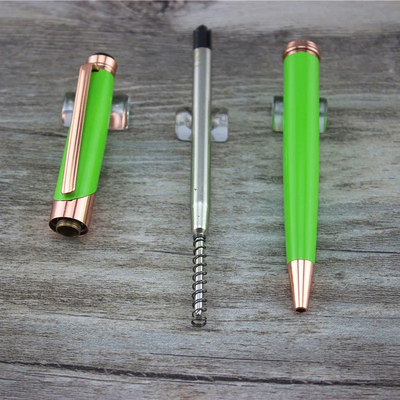 

green ballpoint Pen Promotional School Office supplies rollerball pens high quality men women business gift 039