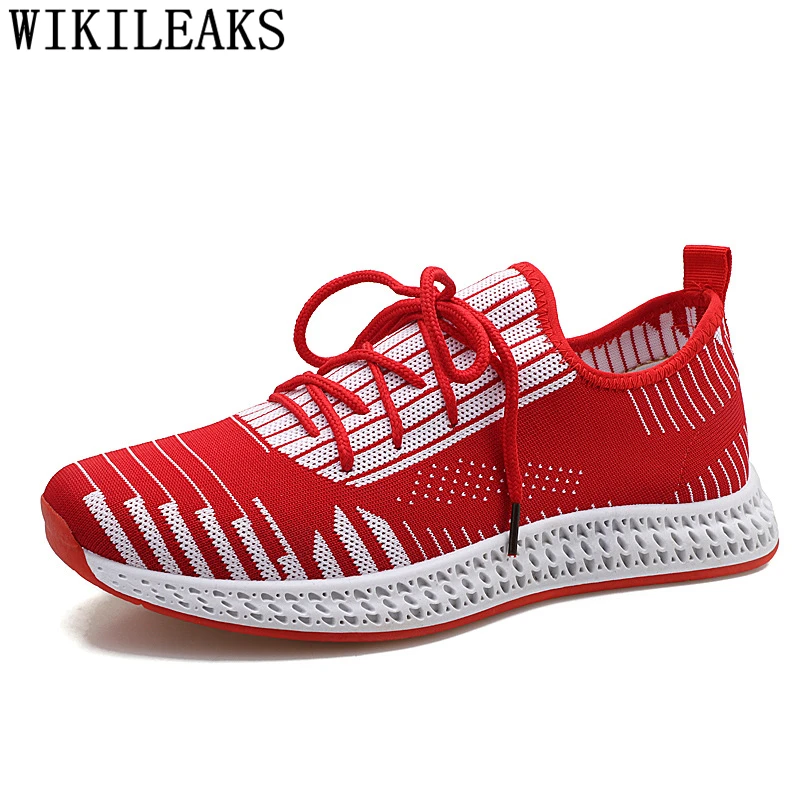 

Red Shoes Men Summer Sneakers Men Casual Shoes Breathable Shoes Men 2021 Black Sneakers Zapatillas Mujer Deportiva Tenis Hombre