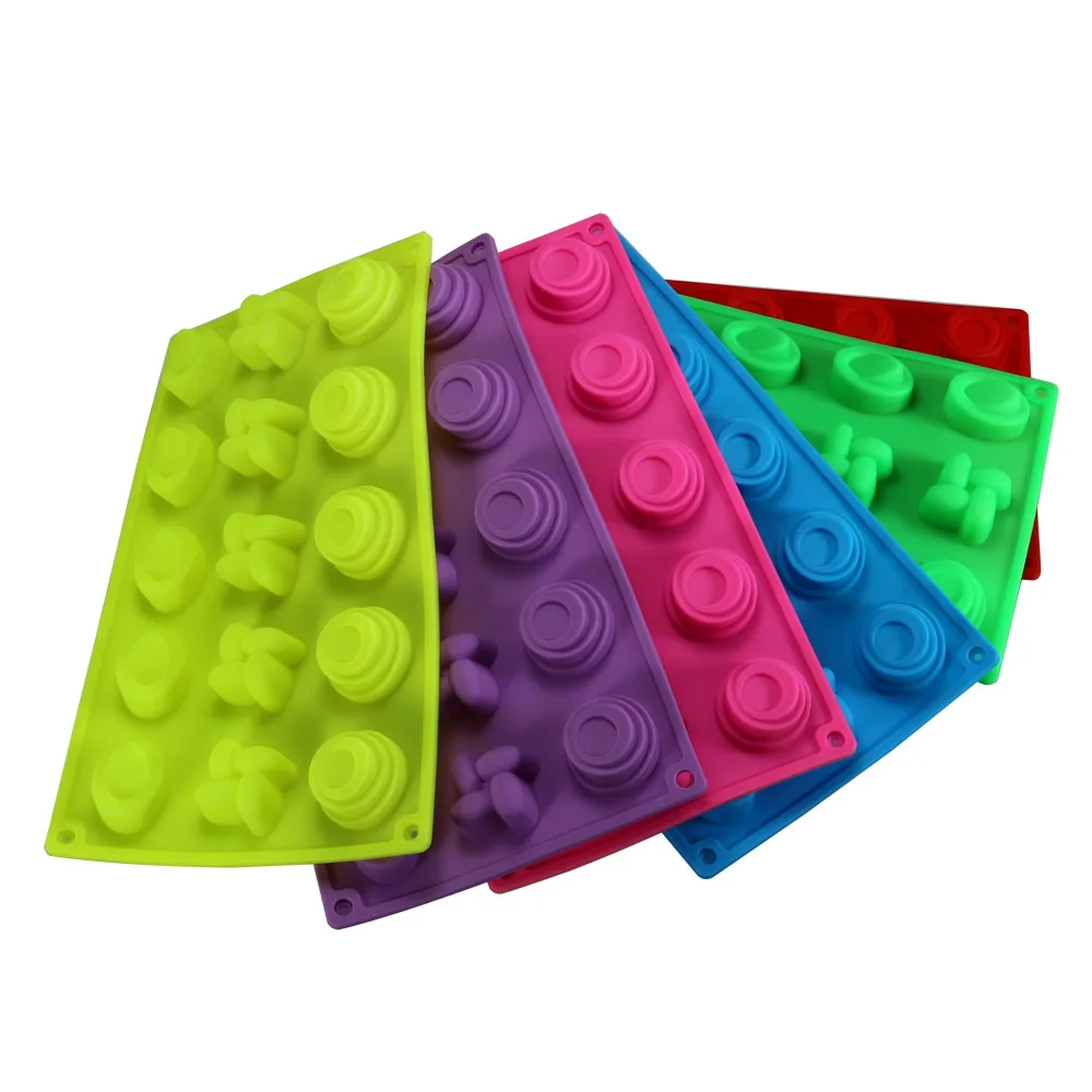 Силиконовая форма ветряная мельница 3D формочка для мыла выпечки дизайнерская