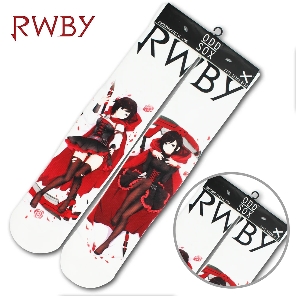 OHCOMICS 4X16 &quotГорячая Аниме RWBY Рубиновая Роза красивые красные белые хлопковые
