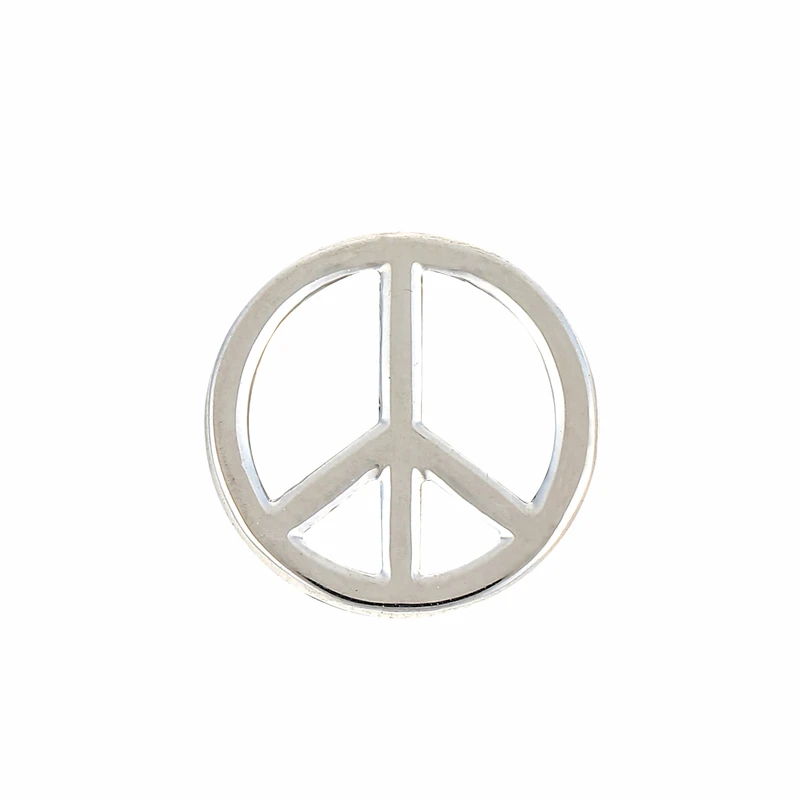 SANSHOOR ювелирное изделие Pave Keys Peace Slide Charms Keeper 10 мм сетчатый Браслет из нержавеющей
